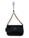 【中古】COACH◆ノリータ/リストレット/レザーポーチ/レザー/BLK/53193//【バッグ】