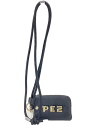 【中古】ear PAPILLONNER◆×PEZ/モバイルストラプショルダー/ポーチ/レザー/ブラック【バッグ】(4)