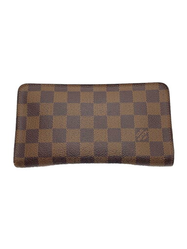 【中古】LOUIS VUITTON◆ポルト・モネ・ジップ_ダミエ・エベヌ_BRW/PVC/BRW/総柄/メンズ/N61728【服飾雑貨他】 【中古】LOUIS VUITTON◆ポルト・モネ・ジップ_ダミエ・エベヌ_BRW/PVC/BRW/総柄/メンズ/N61728【服飾雑貨他】