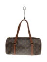 【中古】LOUIS VUITTON◆1)パピヨン30_モノグラム・キャンバス_BRW/PVC/BRW【バッグ】