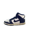 【中古】NIKE◆DUNK HI RETRO_ダンク ハイ レトロ/25cm/WHT【シューズ】(4)
