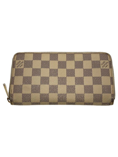 【中古】LOUIS VUITTON◆ジッピー・ウォレット_ダミエ・アズール_WHT/PVC/WHT/メンズ【服飾雑貨他】 【中古】LOUIS VUITTON◆ジッピー・ウォレット_ダミエ・アズール_WHT/PVC/WHT/メンズ【服飾雑貨他】