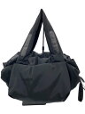 【中古】SEE BY CHLOE◆ハンドバッグ/ナイロン/BLK/無地【バッグ】