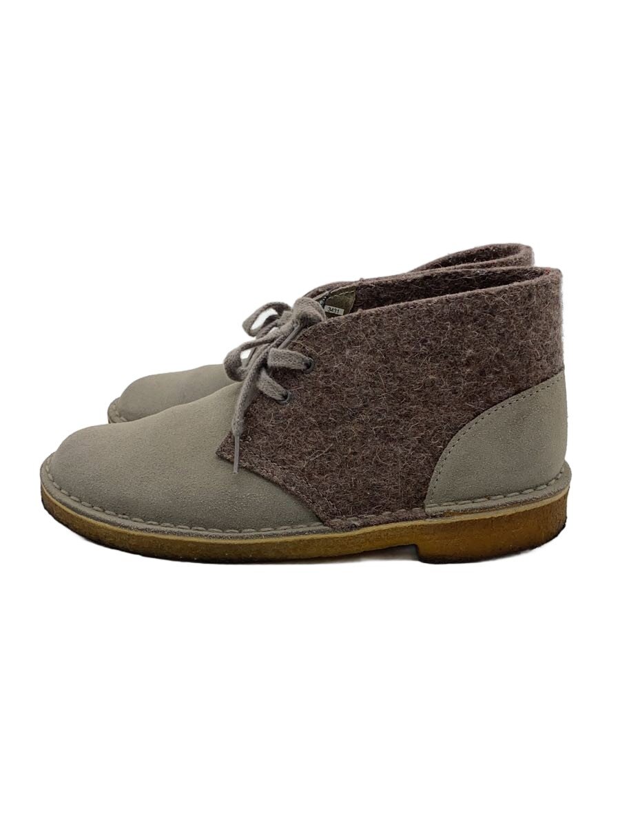 【中古】Clarks◆シューズ/23.5cm/スウェード/11826【シューズ】