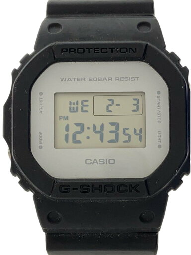 【中古】CASIO◆クォーツ腕時計/デジタル/ラバー/GRY/BLK/DW-5600LCU【服飾雑貨他】 【中古】CASIO◆クォーツ腕時計/デジタル/ラバー/GRY/BLK/DW-5600LCU【服飾雑貨他】