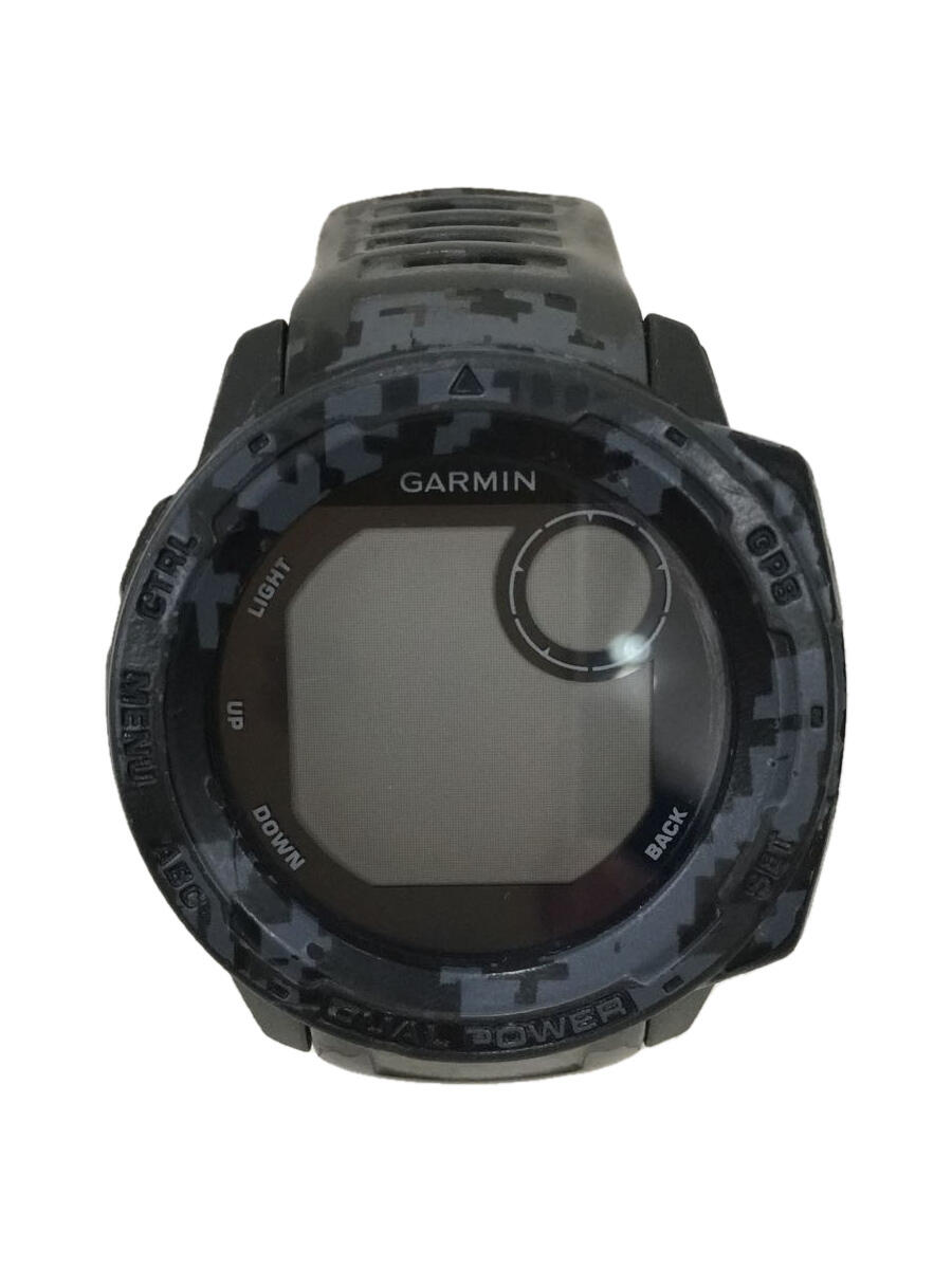 【中古】GARMIN◆INSTINCT DUAL POWER/スマ