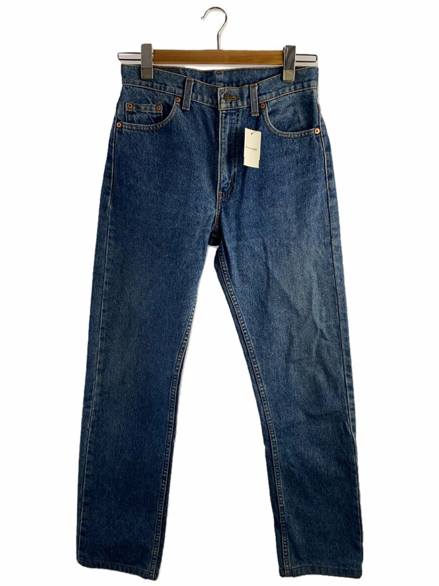 【中古】Levi’s◆ボトム/30/コットン/NVY/無地/505 0217【メンズウェア】
