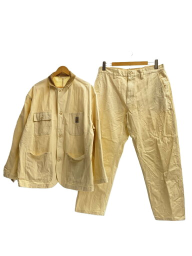 【中古】Carhartt◆×KUNICHI NOMURA/セットアップ/L/TRIPSTER/クリーム/A221062 A221063//【メンズウェア】 【中古】Carhartt◆×KUNICHI NOMURA/セットアップ/L/TRIPSTER/クリーム/A221062 A221063//【メンズウェア】