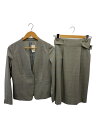 【中古】UNITED ARROWS green label relaxing◆セットアップ/38/ポリエステル/GRY/チェック/3522-138-1315【レ...