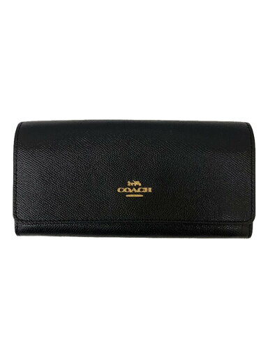 【中古】COACH◆フラップ/レザー/BLK/無地/メンズ【服飾雑貨他】 【中古】COACH◆フラップ/レザー/BLK/無地/メンズ【服飾雑貨他】