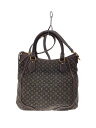 【中古】LOUIS VUITTON◆ブザス・アンジェール_モノグラム・ミニ・ラン_BLK/キャンバス/ブラック【バッグ】