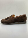 【中古】CROCKETT&JONES◆ローファー/5/BRW/レザー/26212//【シューズ】(4)