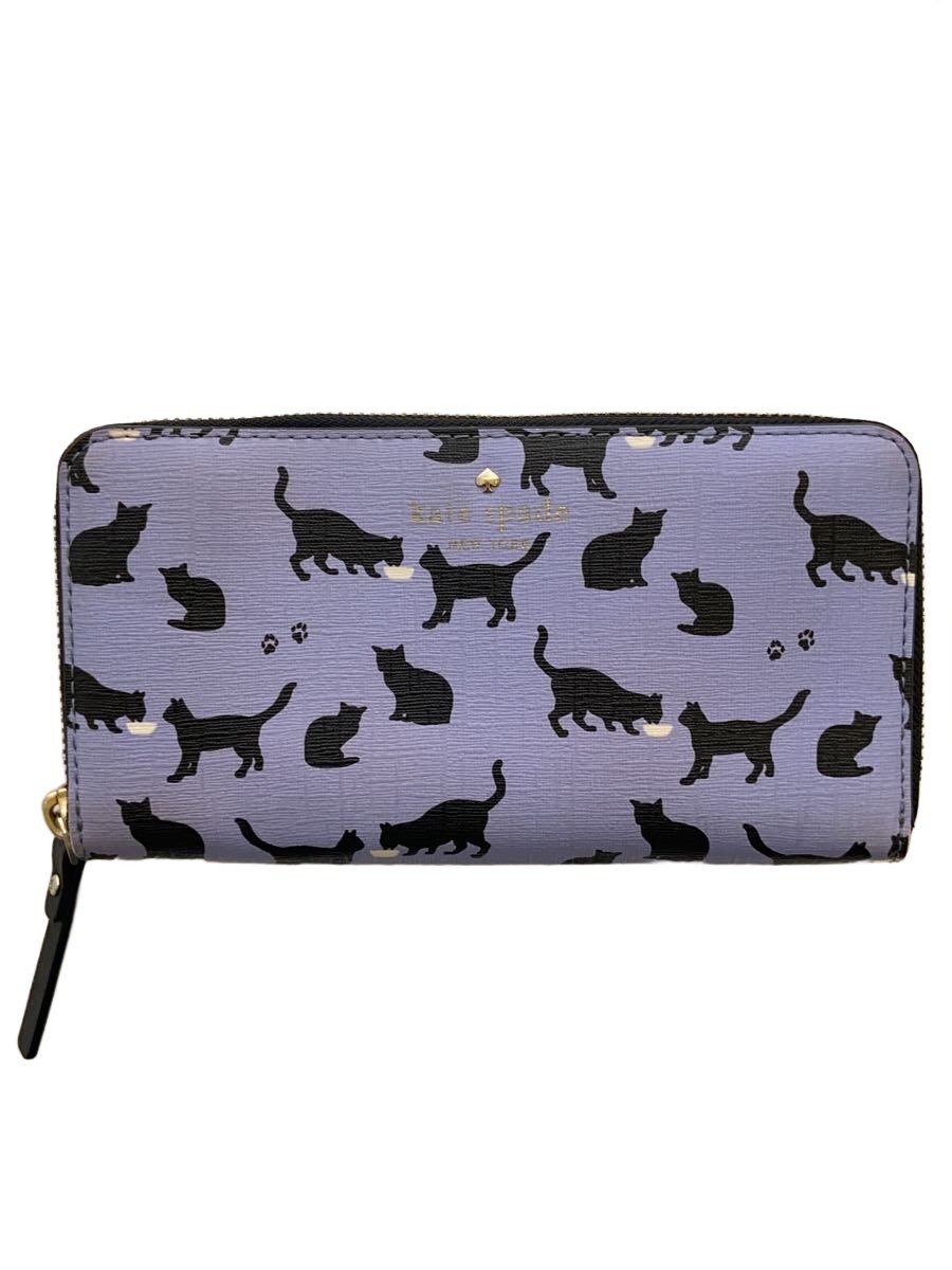 【中古】kate spade new york◆長財布/PVC/PUP/アニマル/レディース/PWRU4416【服飾...