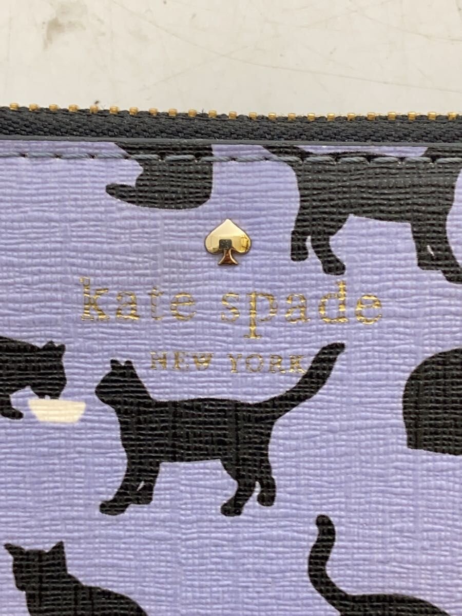 【中古】kate spade new york◆長財布/PVC/PUP/アニマル/レディース/PWRU4416【服飾...