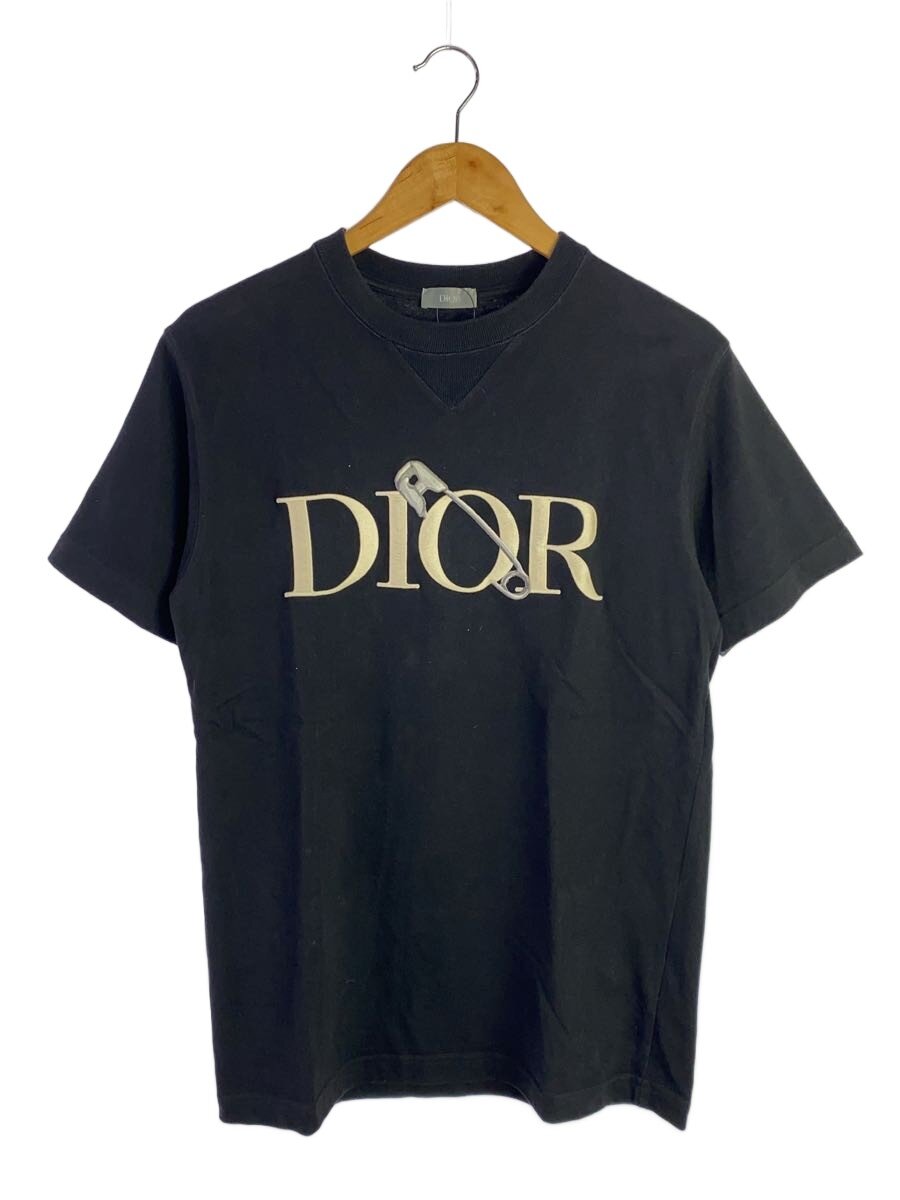 【中古】Christian Dior◆Tシャツ/XS/コットン/BLK/043J625B0554【メンズウェア】