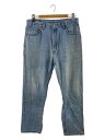 【中古】Levi’s◆00s/505/USA製/ボタン裏511/36/デニム/IDG【メンズウェア】