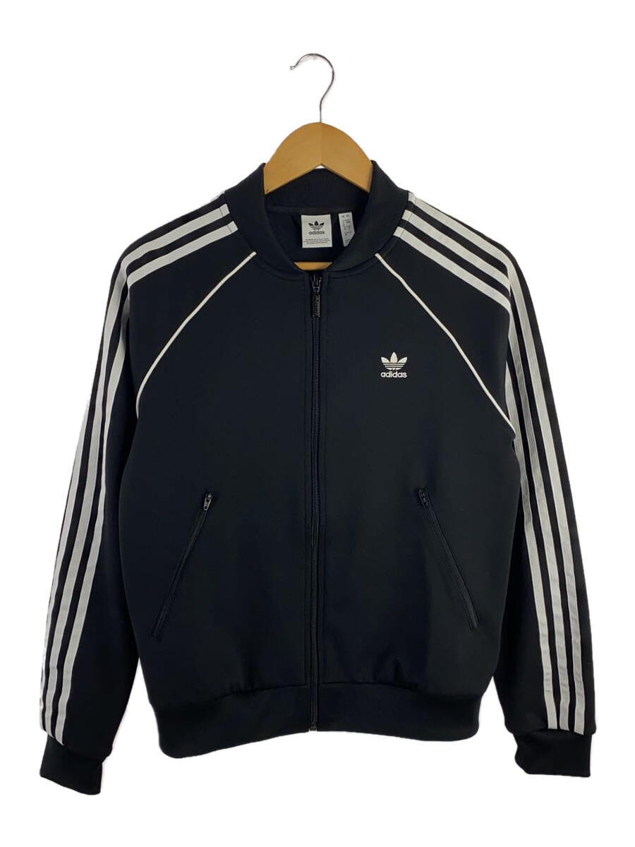 【中古】adidas◆ジャージ/O/ポリエステル/BLK/CE2392【レディースウェア】