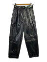 【中古】Mediam/ボトム/1/フェイクレザー/BLK/無地/MD13-0004【レディースウェア】