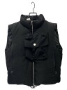 【中古】OUAT◆ベスト/--/--/BLK/無地【メンズウェア】