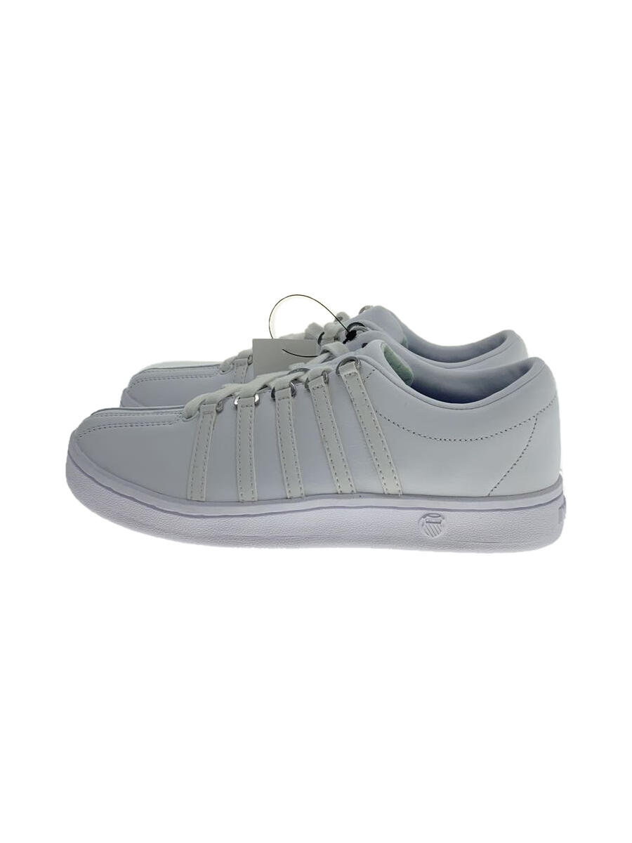 【中古】K-SWISS◆ローカットスニーカー/23cm/WHT/02248-856-M【シューズ】