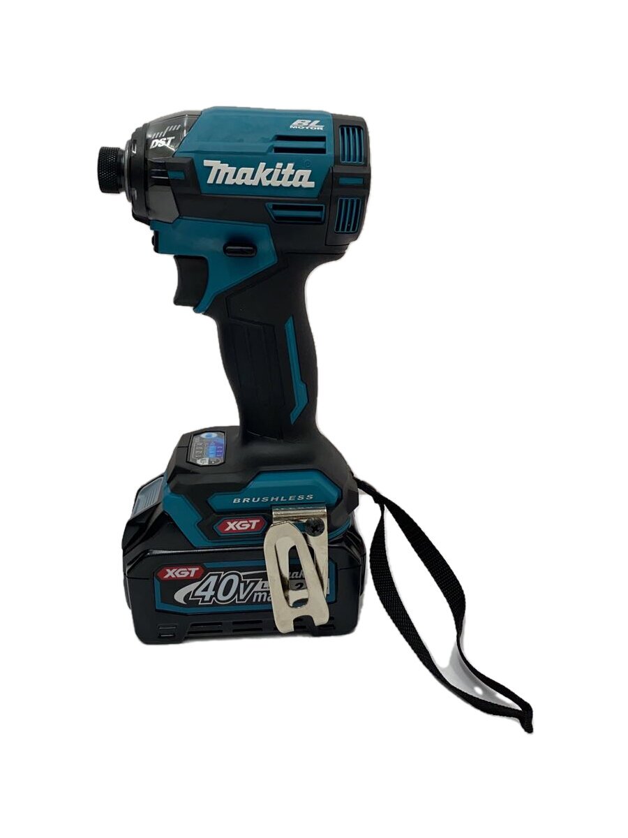 【中古】makita◆インパクトドライバー TD002GRDX [青] バッテリBL4025×2・充電器DC40RA・ケース【DIY用品】