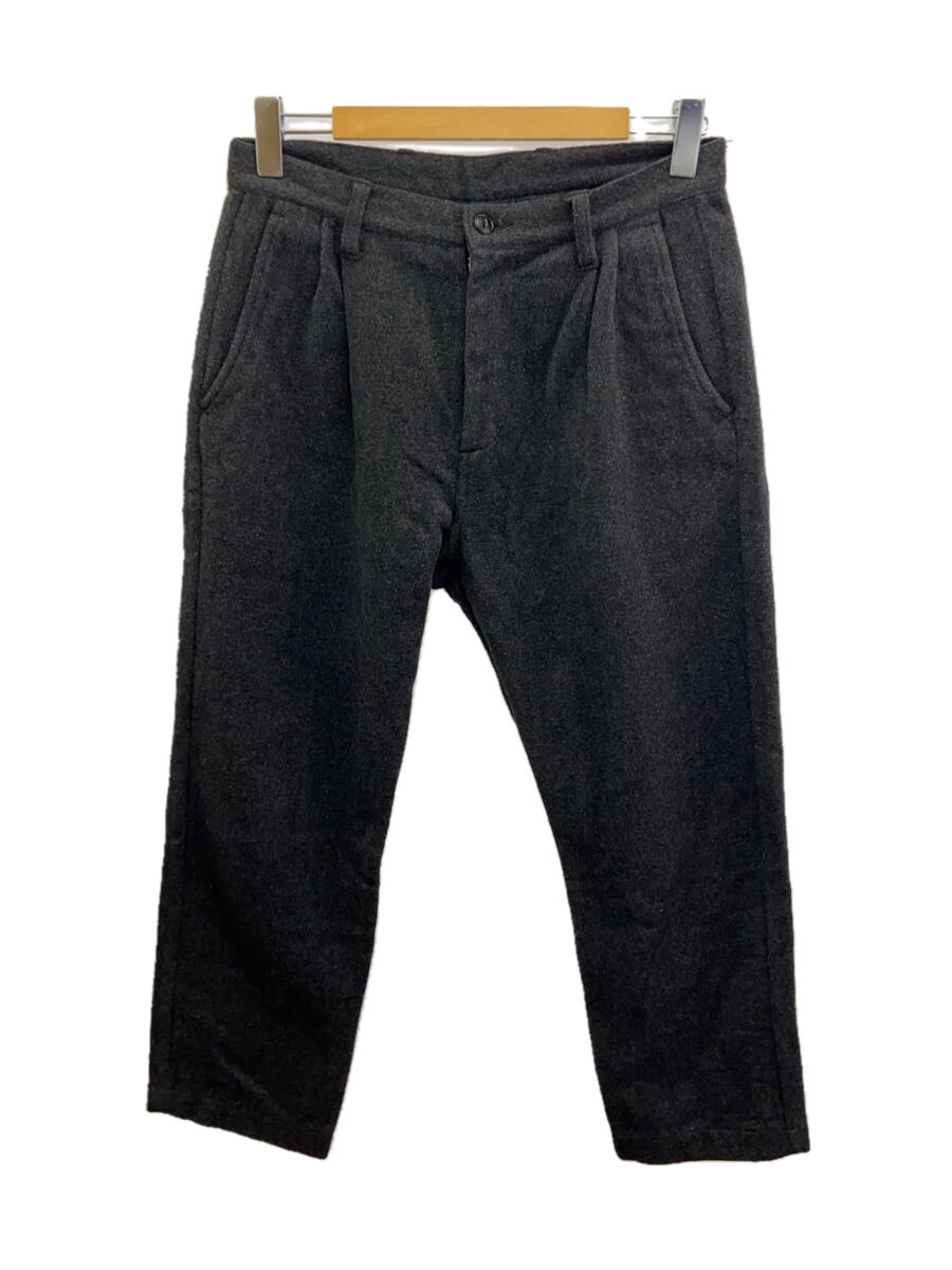 gold◆LAMB WOOL 2TUCK SLIM TROUSERS/M/ウール/GL41671