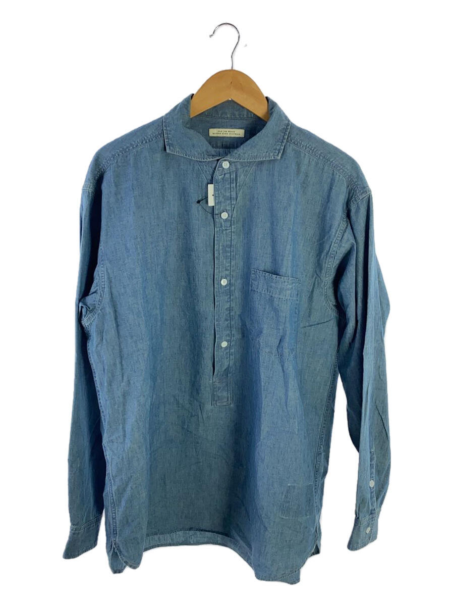 【中古】OLD JOE&CO.◆23SS/CAMP COLLAR SHIRTS/長袖シャツ/コットン/IDG/2310J-SH06【メンズウェア】