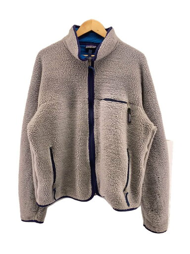 【中古】patagonia◆フリースジャケット/L/ポリエステル/GRY/25511【メンズウェア】 【中古】patagonia◆フリースジャケット/L/ポリエステル/GRY/25511【メンズウェア】