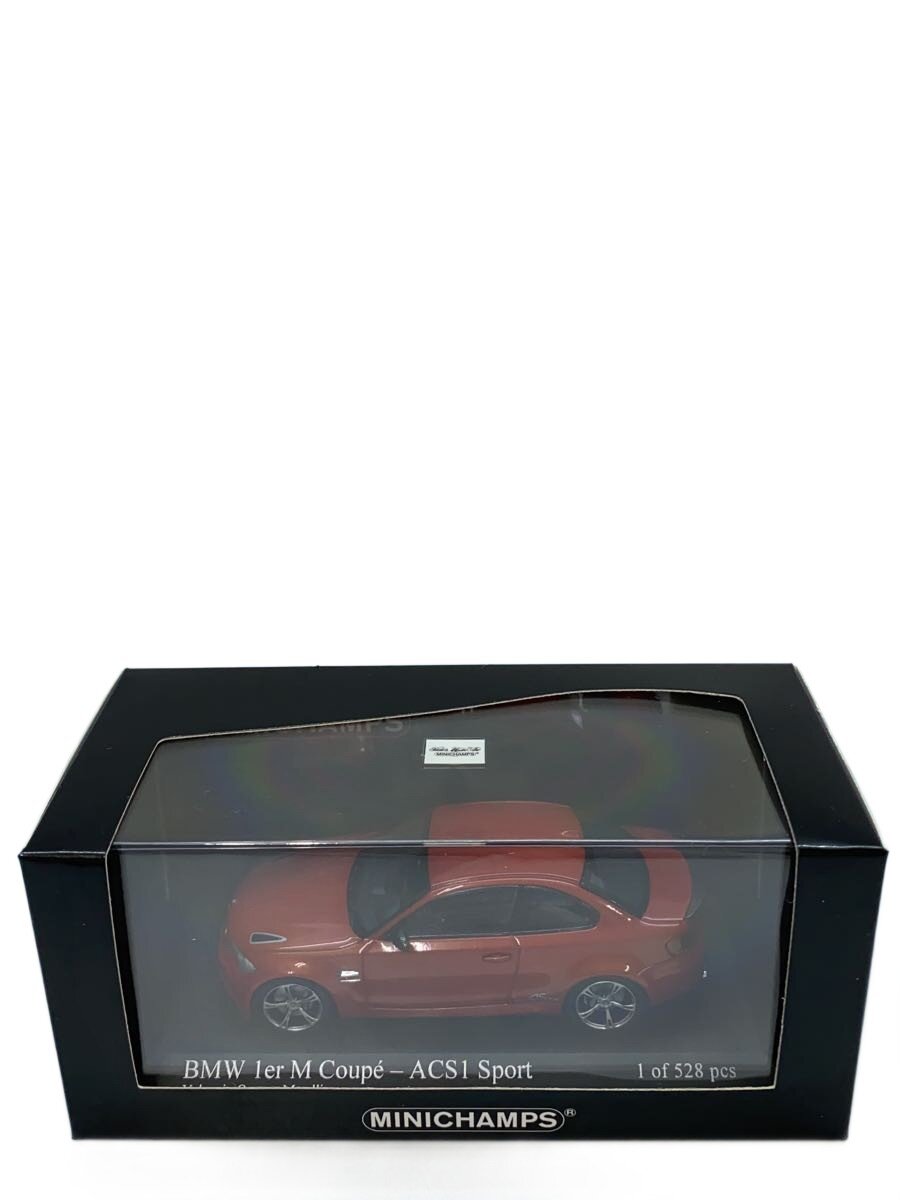 【中古】MINICHAMPS◆ミニカー/BMW 1er M クーペ ACSI Sport【ホビー】