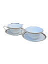 【中古】WEDGWOOD◆カップ&ソーサー/2点セット/WHT【キッチン用品】