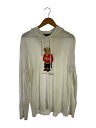 【中古】POLO RALPH LAUREN◆パーカー/L/コットン/WHT/0200013497【メンズウェア】
