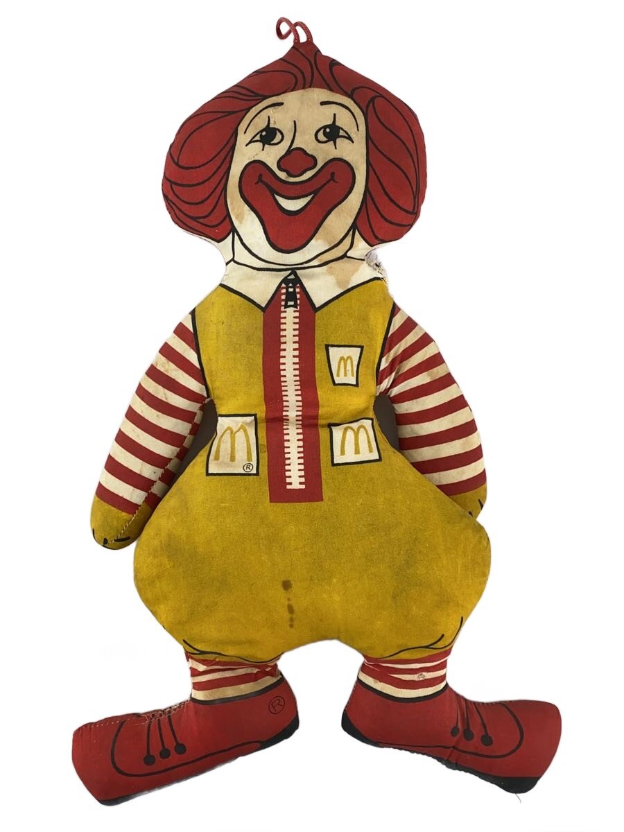 室內精巧飾品, 擺飾 - 【中古】80s/マクドナルド/ドナルド/レトロ/人形/クロスドール【インテリア小物・日用雑貨】