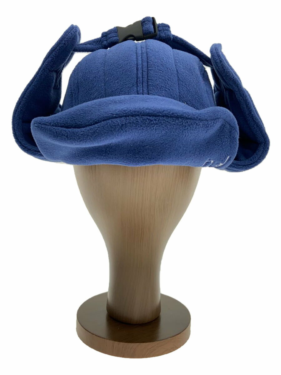 【中古】NEW ERA◆トラッパー/HOOD/モリハルナ/ヘッドウェア/L/ポリエステル/ブルー/メンズ【服飾雑貨他】
