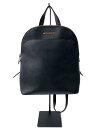 【中古】MICHAEL KORS◆リュック/PVC/BLK/無地/35H7GY3B3L/マイケルコース/ブラック/黒【バッグ】