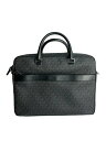 【中古】MICHAEL KORS◆ブリーフケース/--/BLK【バッグ】