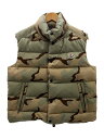 MONCLER◆TIB GILET/ウッドランドカモ/2/コットン/マルチカラー/カモフラ/B20914335005 57963