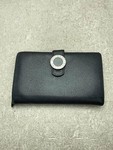 【中古】BVLGARI◆2つ折り財布/レザー/BLK/無地/メンズ【服飾雑貨他】 【中古】BVLGARI◆2つ折り財布/レザー/BLK/無地/メンズ【服飾雑貨他】