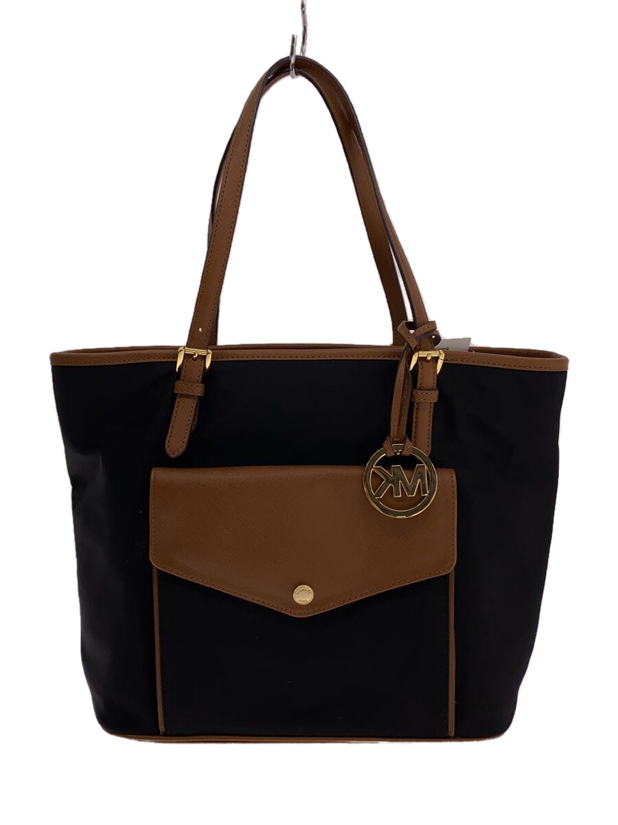 【中古】MICHAEL KORS◆トートバッグ/--/BLK/35H5GJ2T3C【バッグ】