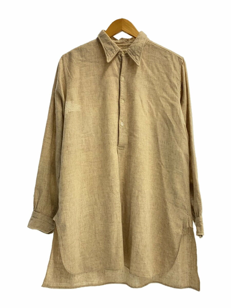 【中古】EURO VINTAGE◆長袖シャツ/--/--/BEG【メンズウェア】