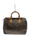 【中古】LOUIS VUITTON◆1)スピーディ30_モノグラム・キャンバス_BRW/PVC/BRW/状態考慮【バッグ】(4)