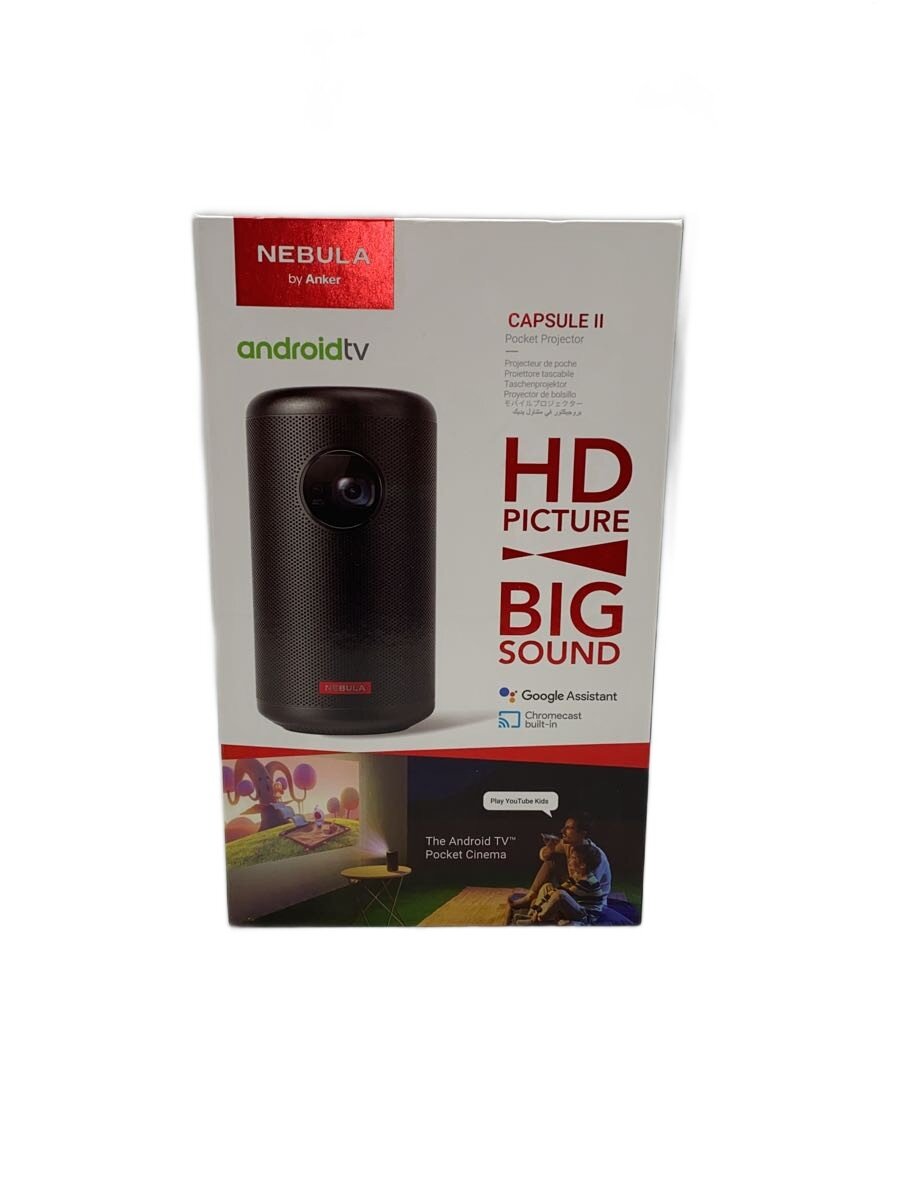 【中古】ANKER◆プロジェクター Nebula Capsule II D2421N11 [ブラック]//【家電・ビジュアル・オーディオ】