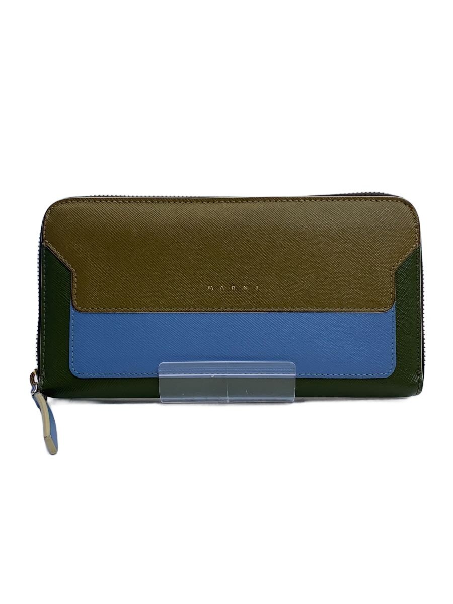 【中古】MARNI◆長財布/レザー/マルチカラー/レディース/PFMOE11U15【服飾雑貨他】