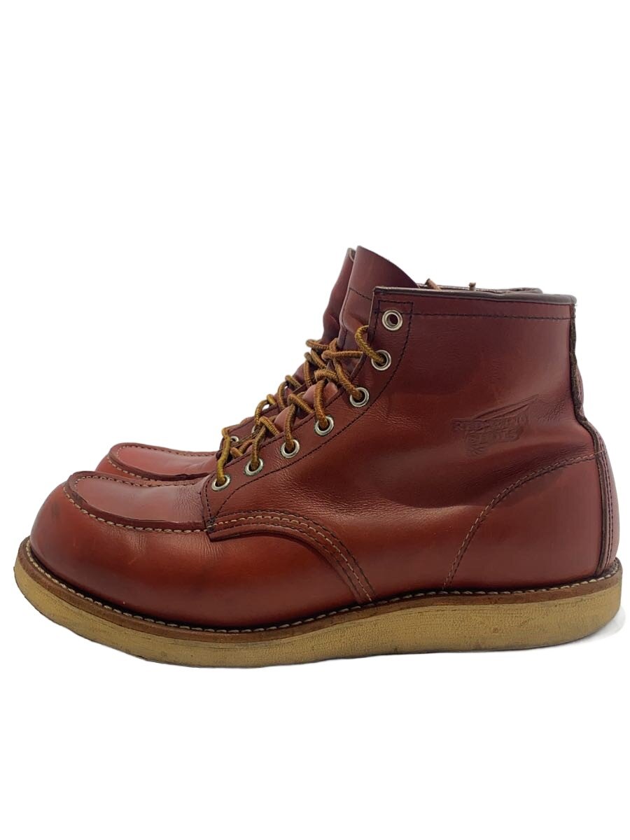 【中古】RED WING◆USA製/クラシックモックブーツ/US9.5/RED/8875【シューズ】