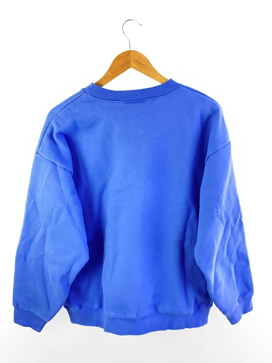 【中古】Fucking Awesome◆ロゴスウェット/L/コットン/ブルー/無地【メンズウェア】