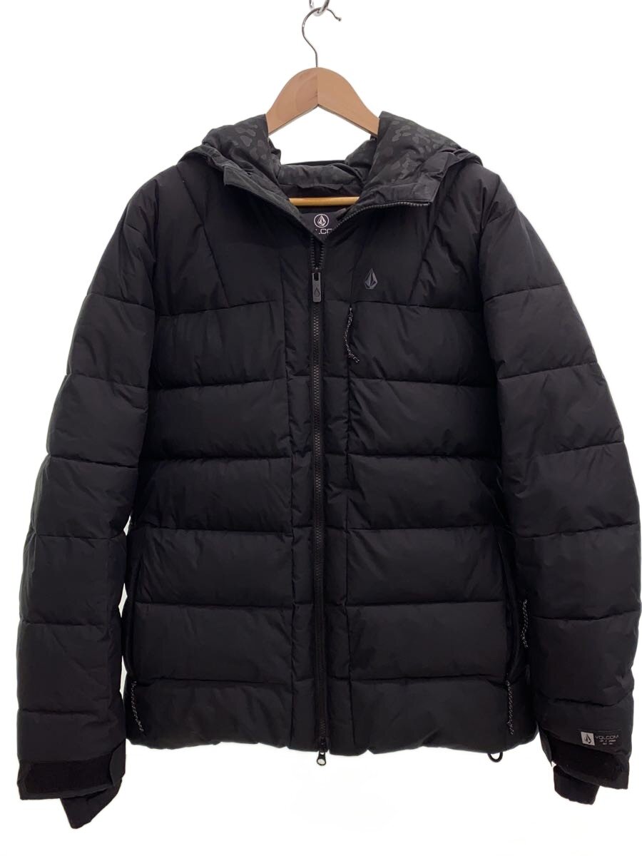 【中古】VOLCOM◆VOLCOM/Puffleup Jacket/L/BLK/H0452415【スポーツ】