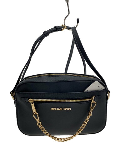 【中古】MICHAEL KORS◆ジェットセット アイテムラージ/ジップチェーン/クロスボディ/BLK/35S1GTTC7L【バッグ】 【中古】MICHAEL KORS◆ジェットセット アイテムラージ/ジップチェーン/クロスボディ/BLK/35S1GTTC7L【バッグ】