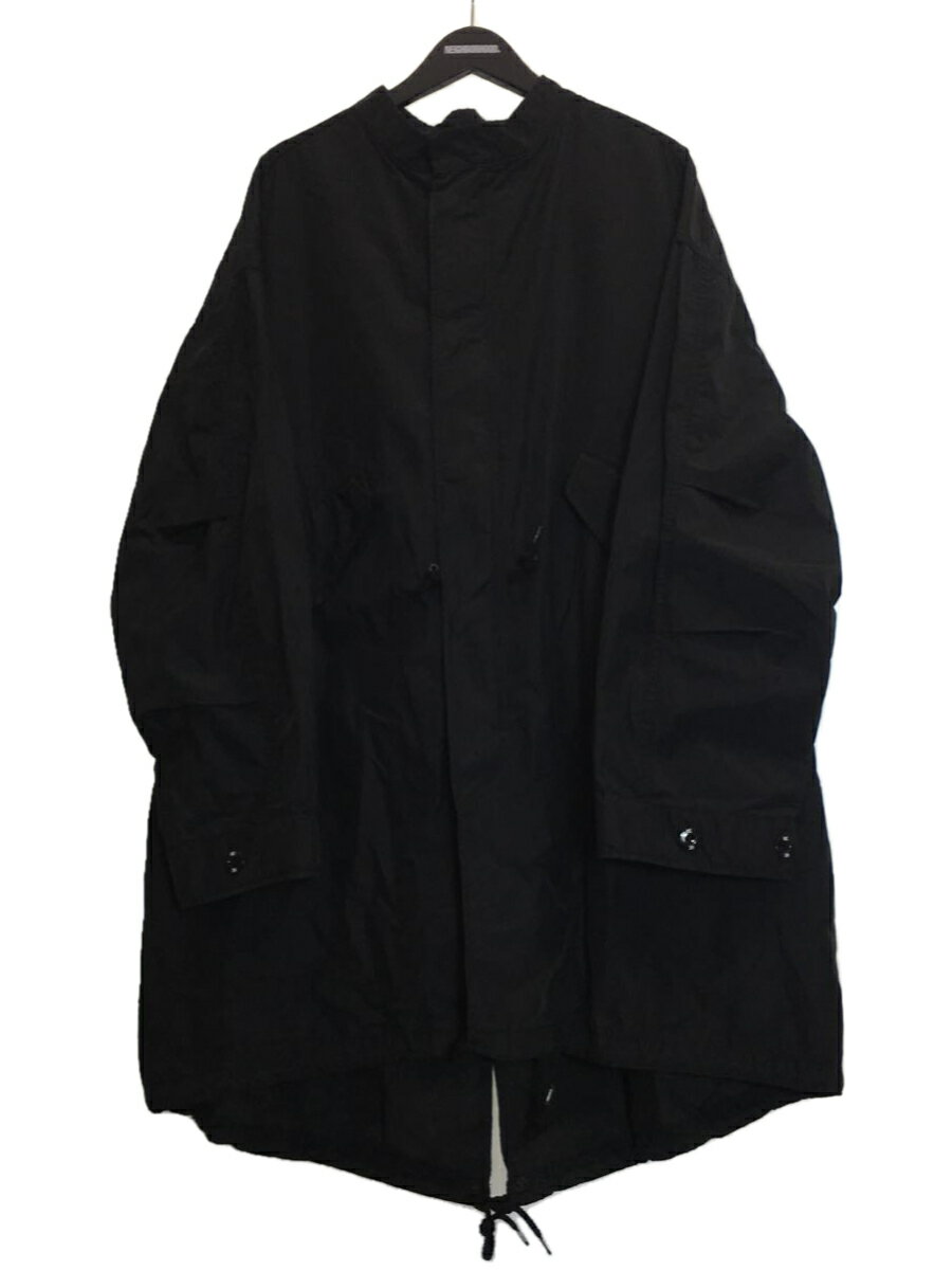 NEIGHBORHOOD◆23AW/M-51 COAT/モッズコートジャケット/S/ナイロン/BLK/黒/ロング