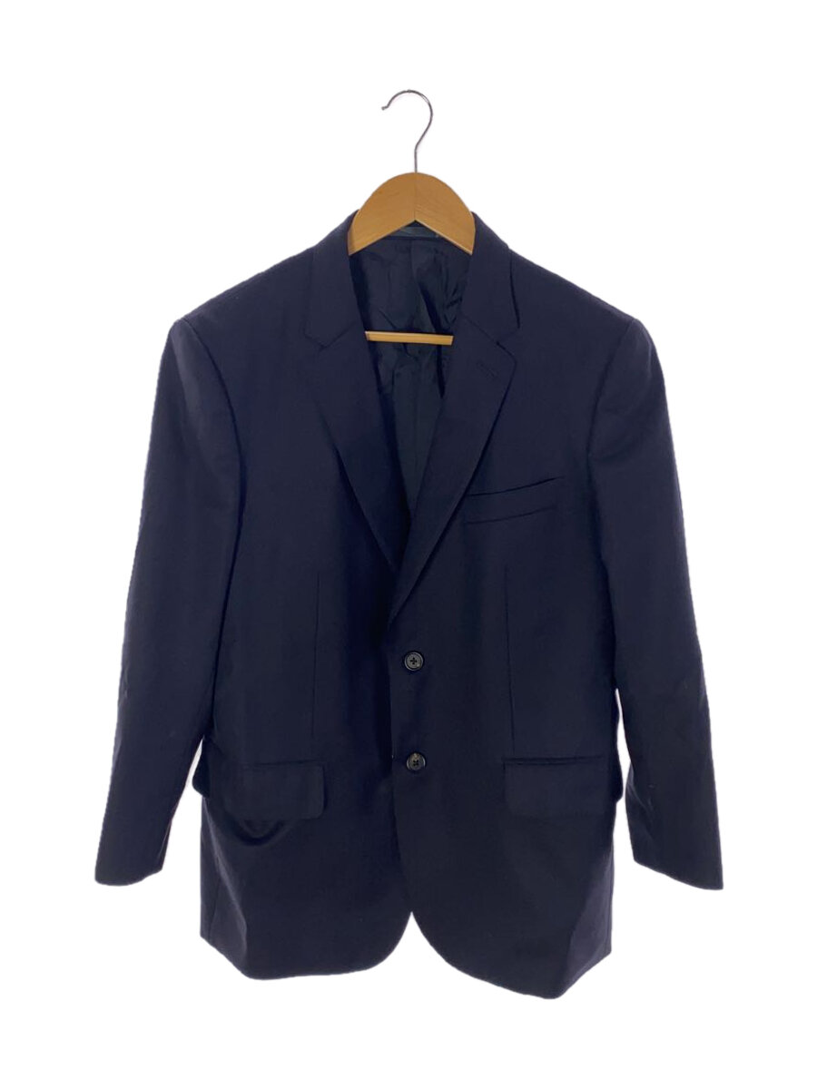 【中古】Paul Smith◆テーラードジャケット/M/ウール/BLK/無地/PF-ST-80552【メンズウェア】