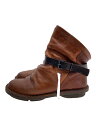 【中古】trippen◆ショートブーツ/37/BRW/レザー【シューズ】(4)
