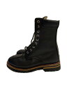 【中古】AVIREX◆エンジニアブーツ/25cm/BLK【シューズ】